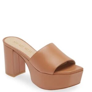 Stuart Weitzman SquareHigh 95 Platform Sandal